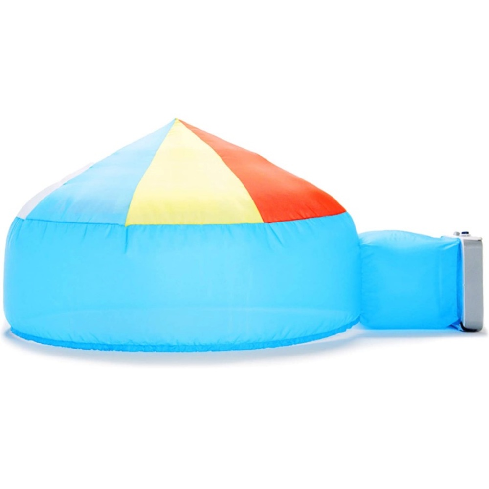 The original AirFort tent. Beach ball blue